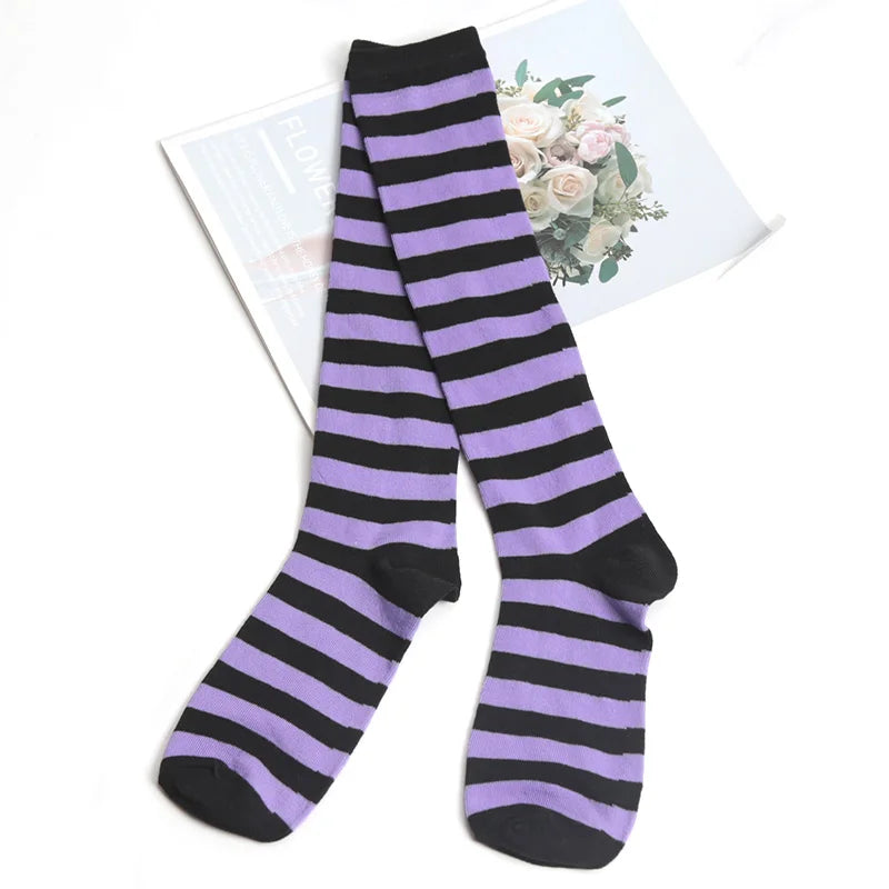 Stockings Japanese Striped Socks | OWNLUXE