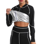 Sauna Sweat Suit Set – Waist Trainer Jacket & Leggings | OWNLUXE
