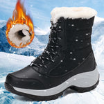 Load image into Gallery viewer, Winter Plush Mid-Calf Boots | Bottes d’hiver mi-mollet doublées en peluche
