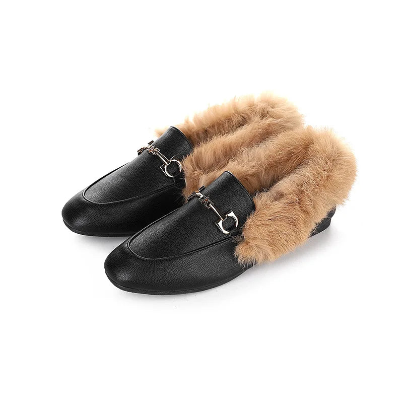 Women's Leather Retro Loafers – Shop at OWNLUXE