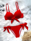Push-Up Front Bow Bikini | OWNLUXE