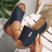 Women’s Wedge Slippers – Open-Toe Summer Sandals