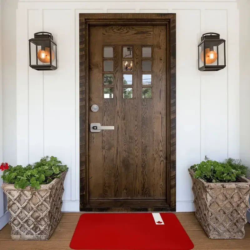 Canada Flag Doormat - Anti-Slip Floor Mat for Indoor & Outdoor