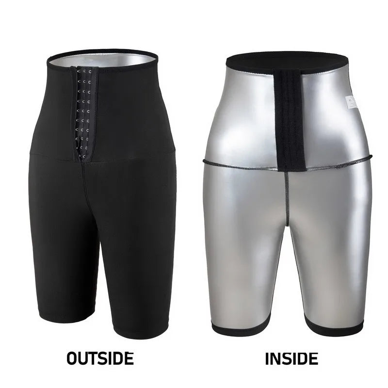 Sauna Body Shaper Pants - Hot Thermo Sweat Slimming Shorts | OWNLUXE
