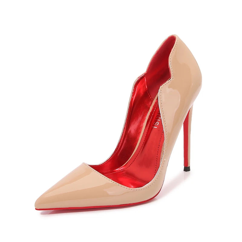 Women’s Black Pointed Toe Stiletto High Heels