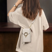 Split Leather Mini Travel Duffel Bag – Shop at OWNLUXE