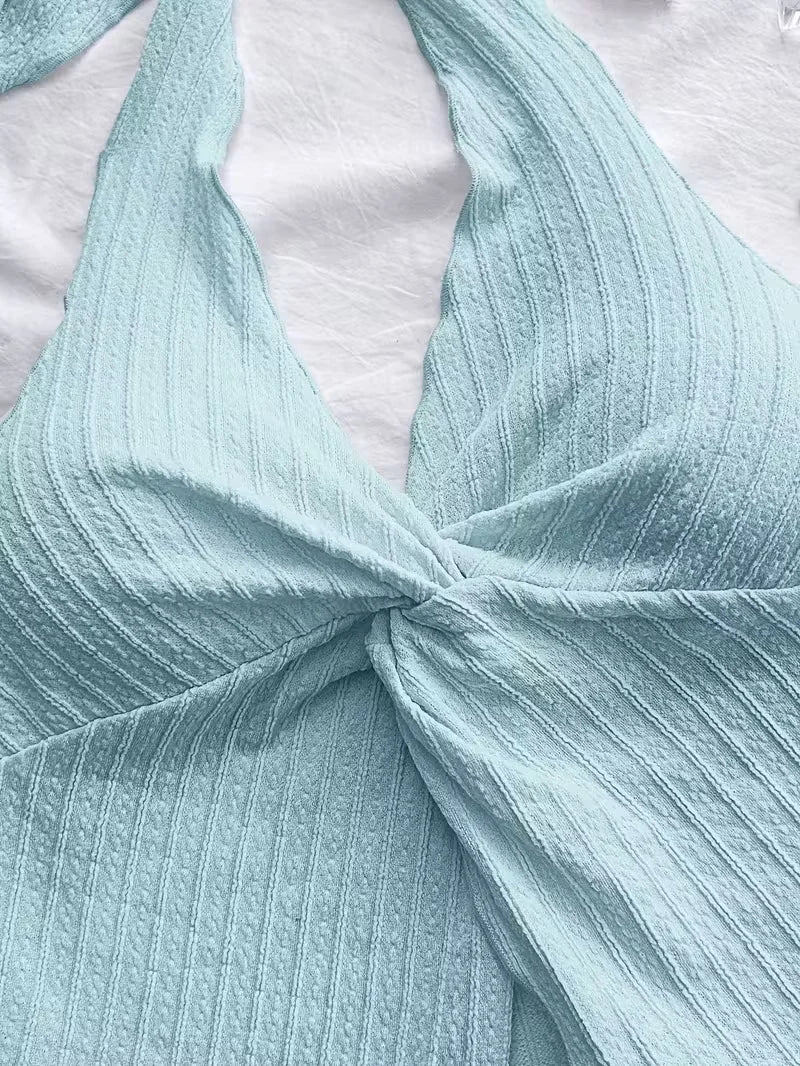 Cropped Backless Crop Top | OWNLUXE