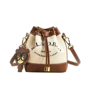 Spacious PU Leather Drawstring Bucket Bag | OWNLUXE