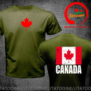 Canada Day Graphic T-Shirt | Maple Leaf & Flag Tee | OWNLUXE