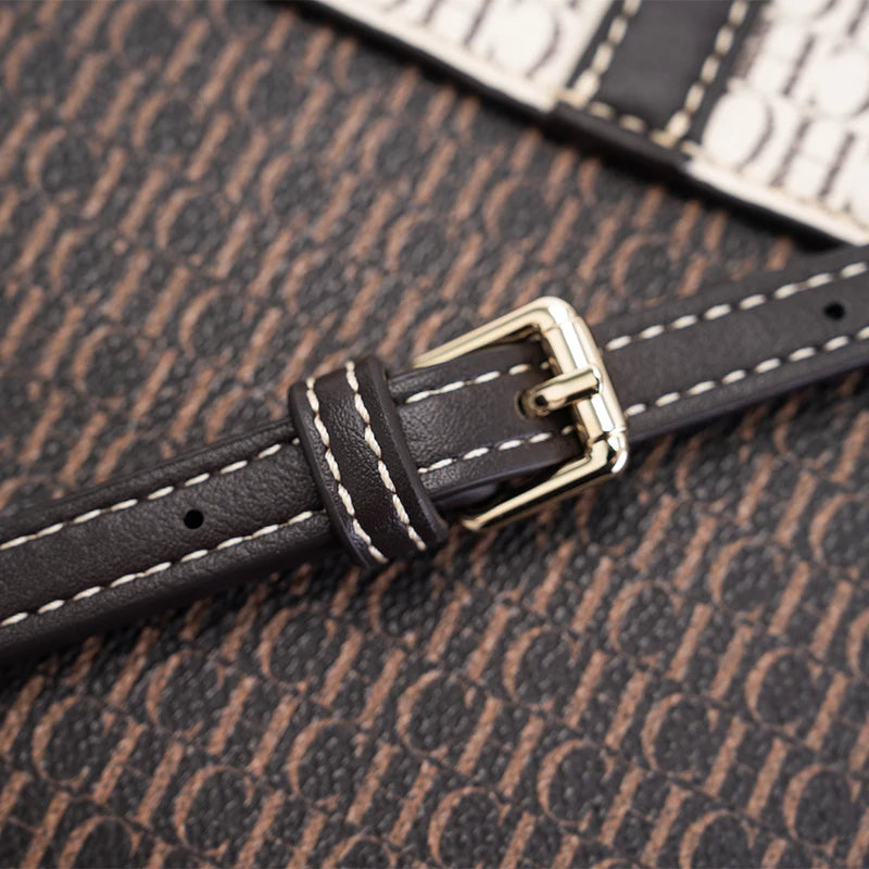 CH Exquisite Fashionable Handbag – Light Luxury Brand with Lock Design Crossbody