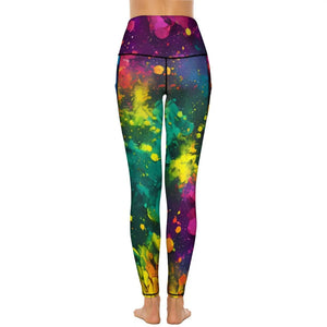Women's High-Waist Printed Leggings – Stretchy, Comfortable & Casual