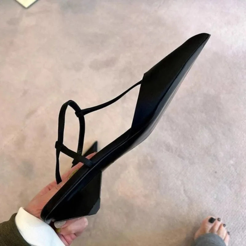 Women's Pointed Toe Low Heel Pumps | OWNLUXE