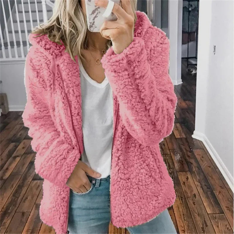 Cozy Hooded Zip-Up Hoodie – Your Go To Layer for Autumn & Winter
