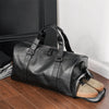 Spacious Leather Shoe-Compartment Travel Duffel Bag | OWNLUXE