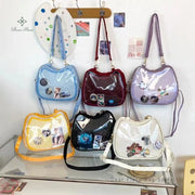 Nylon Transparent Display Ita Bag – Shop at OWNLUXE