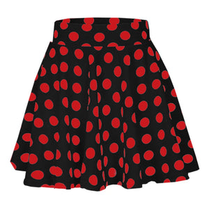 Effortless Bohemian Polka Dot Mini Dress for Middle-Aged Women – A-Line, Above Knee, Regular Fit