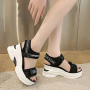 Women's Platform Sandals (White) – Shop at OWNLUXE
