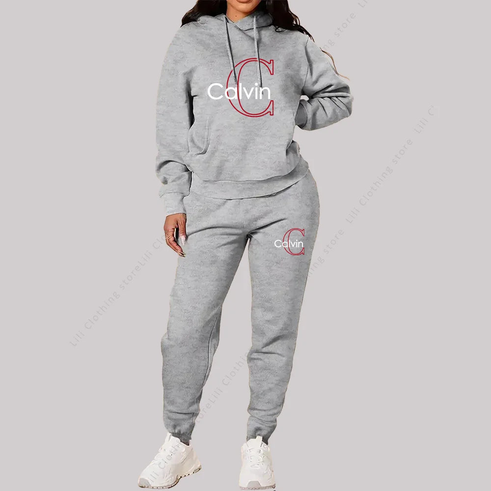 Women's Tracksuit Aesthetic Hoodie | OWNLUXE