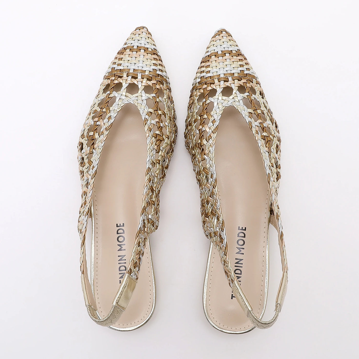 Women's Pointed Toe Sandals (Multi Bronze) – Shop at OWNLUXE