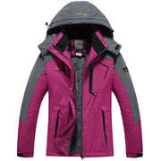 Women’s Waterproof Ski Jacket – Warm Hooded Snow Shell