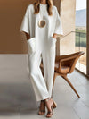 Women's Round Neck Jumpsuit | OWNLUXE
