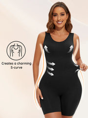 Firm Control Shaping Bodysuit – Wire‑Free, Cupless Shapewear