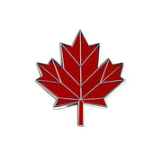 Canadian Maple Leaf Flag Brooch – Enamel Alloy Chest Pin & Clothing Accessory | OWNLUXE