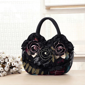 Floral Polyester Fashion Clutch – Unisex Versatile Bag | Pochette de Mode Florale en Polyester – Unisexe