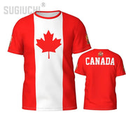 Canada Flag Emblem 3D T-Shirt – Soccer & Football Fan Gift for Men & Women