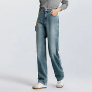 Semir 2025 Spring Straight Jeans - Simple Long Trousers