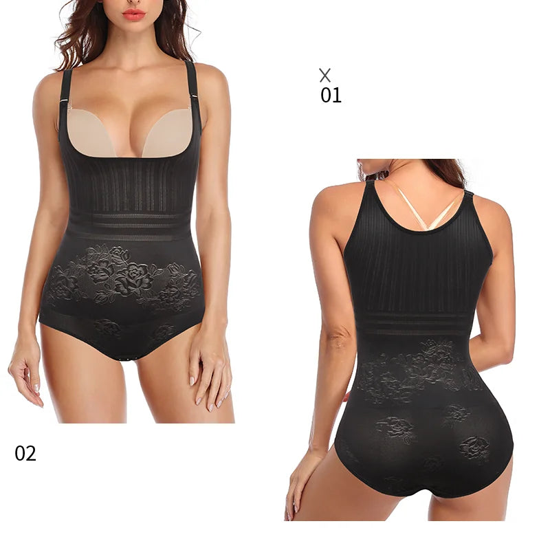 Shapewear Bodysuit - Tummy Control Thong Body Shaper for Women