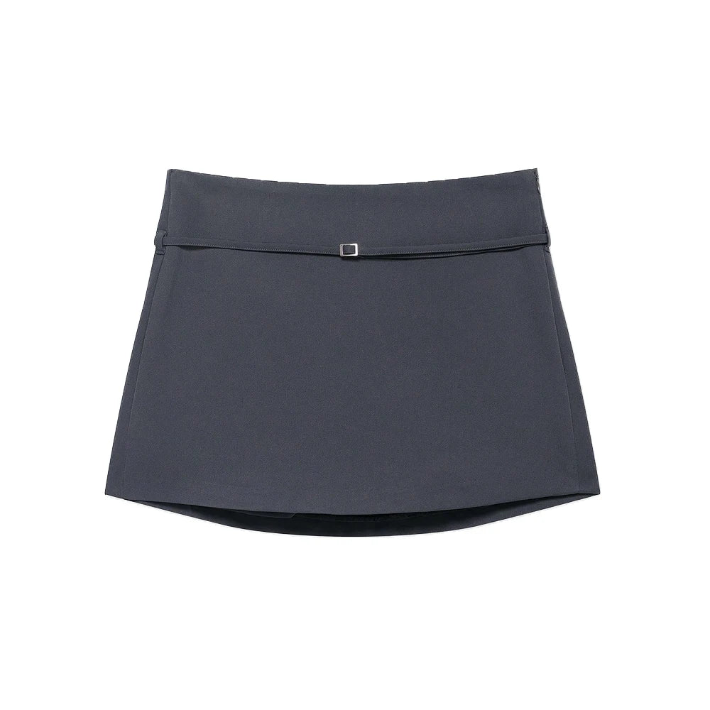 Zip-Up Skirt | OWNLUXE