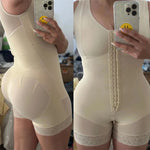 Load image into Gallery viewer, Full Body Shapewear Bodysuit – Firm Compression Faja
