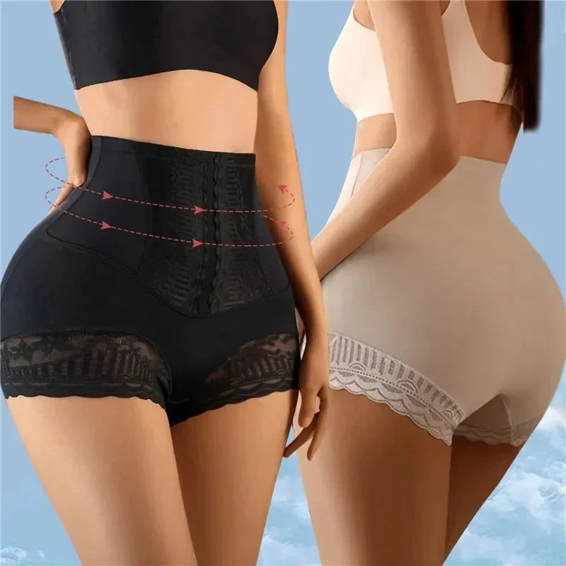 High-Waist Shapewear Panties - Medium Control Tummy Shaper Brief
