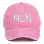 Load image into Gallery viewer, Mom and Dad letter embroidered baseball cap washed retro duckbill cap Father&#39;s Day Mother&#39;s Day best gift
