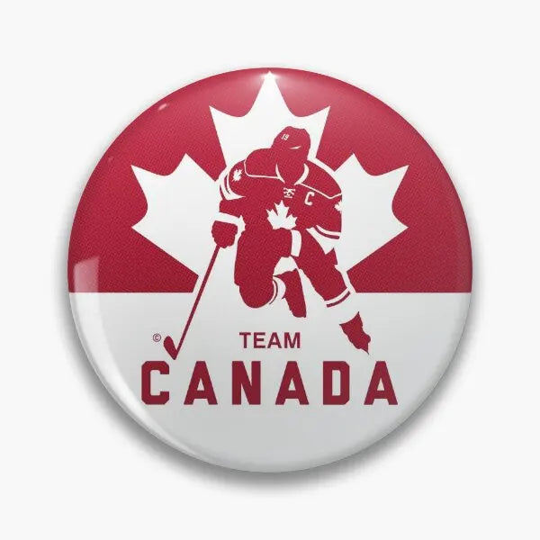 Team Canada Hockey Lapel Pin – Metal Badge Gift