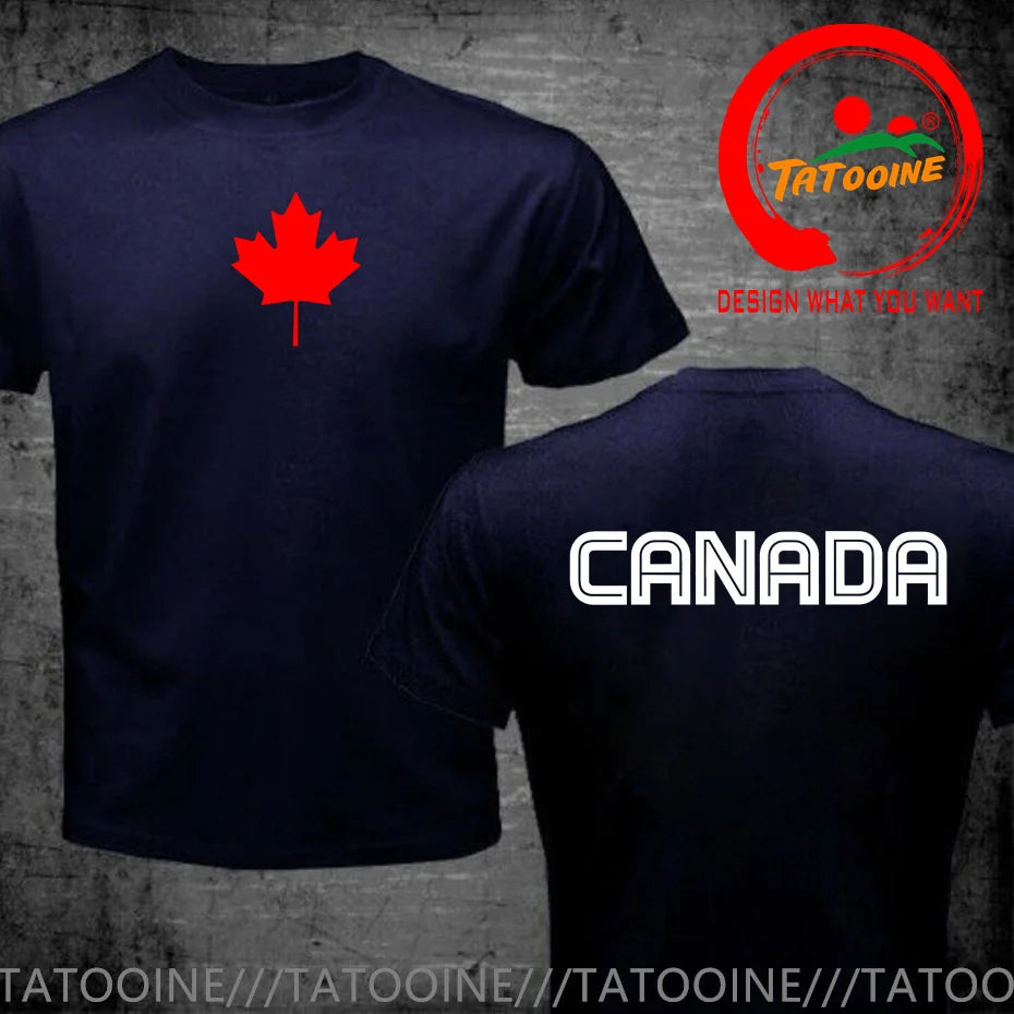 Canada Day Graphic T-Shirt | Maple Leaf & Flag Tee | OWNLUXE