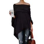 Load image into Gallery viewer, Trendy Off-Shoulder Loose Fit Top – Stylish &amp; Comfortable
