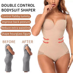 Load image into Gallery viewer, Shapewear Bodysuit for Women – Tummy Control V‑Neck
