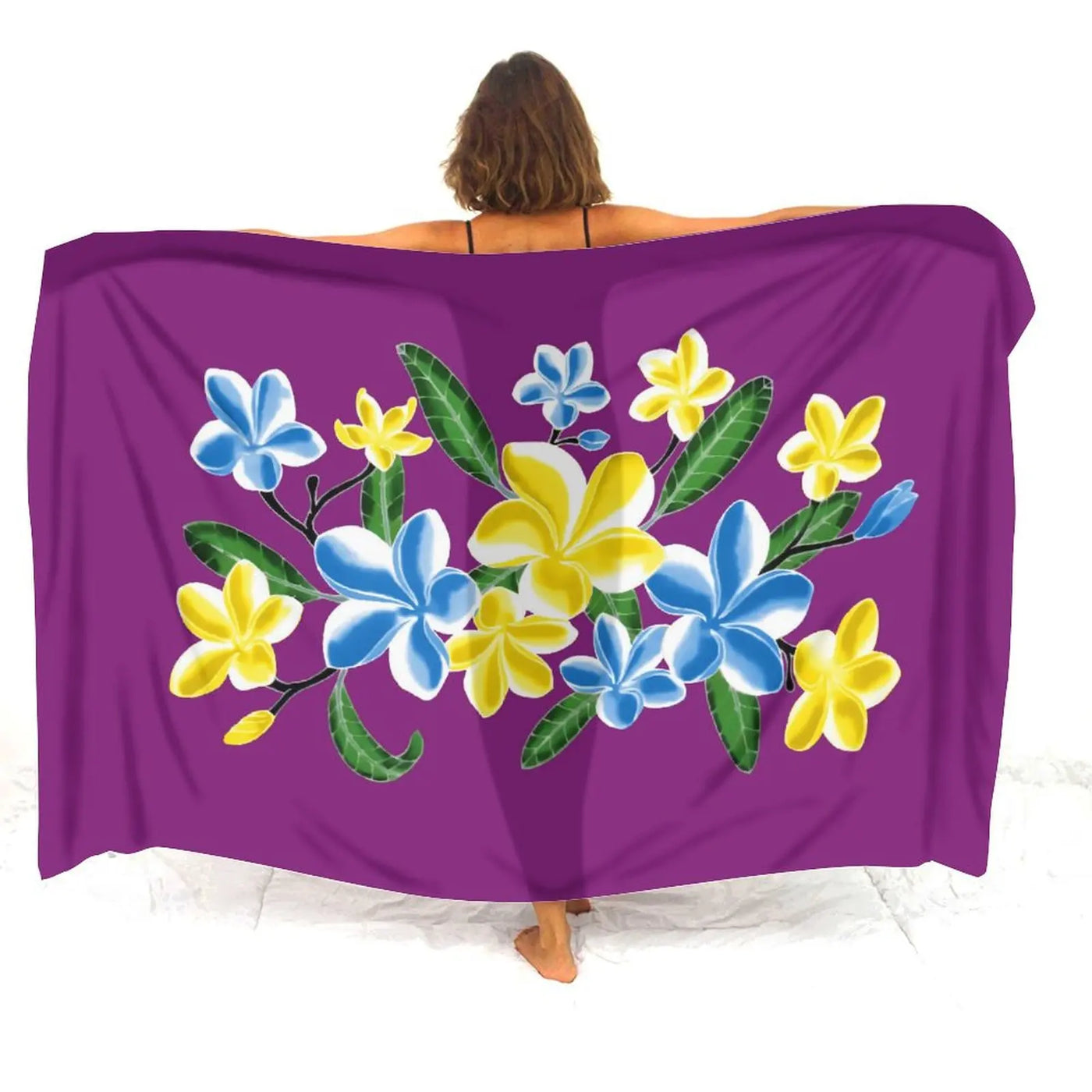 Vintage Printed Swim Cover-Up | OWNLUXE