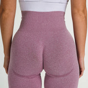 Women's High Waist Seamless Leggings (Orange) | OWNLUXE