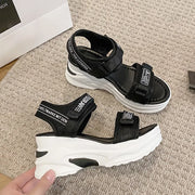 Women's Platform Sandals (White) – Shop at OWNLUXE