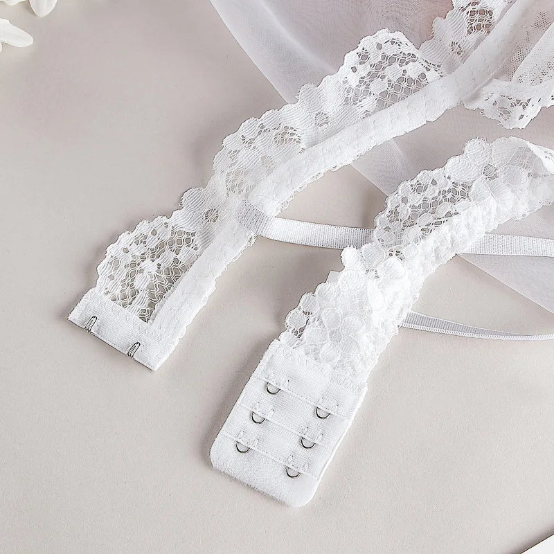 Lace Push Up Bra and Brief Set – Wire Free & Ultra Thin