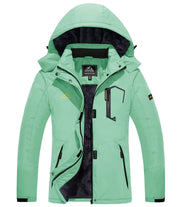 Women's Windproof Fleece-Lined Winter Jacket