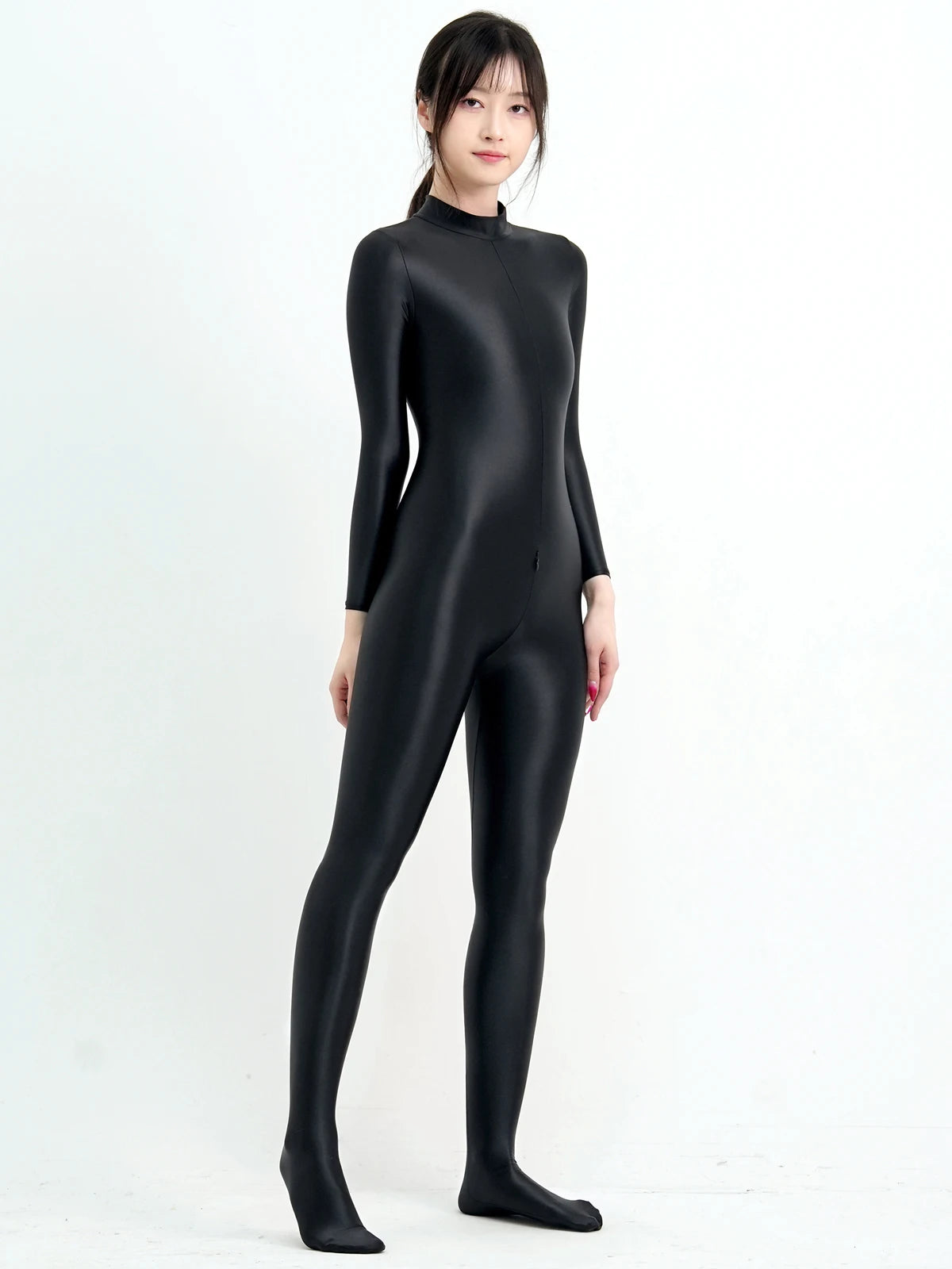 Satin Sport Jumpsuit – Sleek Athleisure One-Piece | OWNLUXE