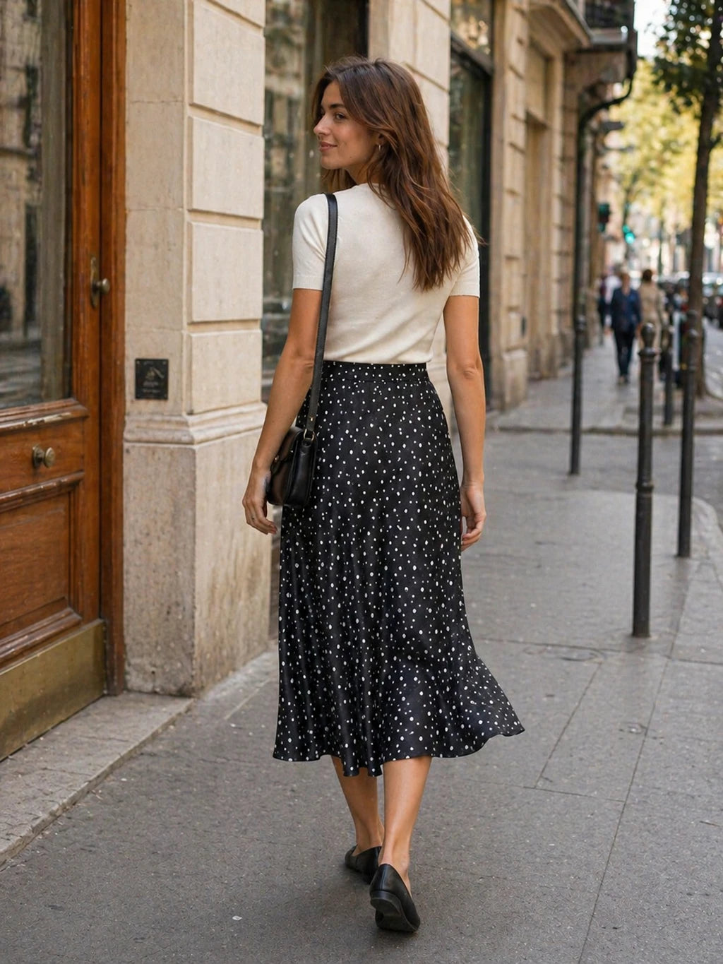Women's Midi Vintage Skirt | OWNLUXE