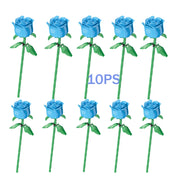 Eternal Rose Bouquet Building Block Set | OWNLUXE