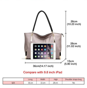 Designer Luxury Large Capacity Zipper Top-Handle Bags