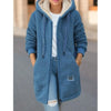 Hooded Fleece-Lined Wool Coat | OWNLUXE