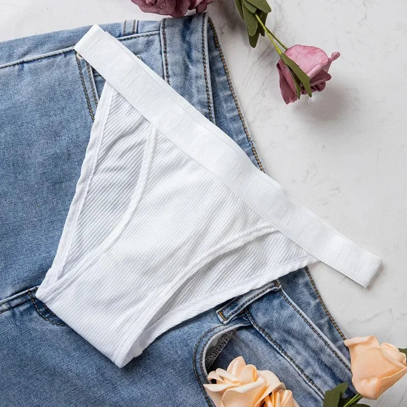 Cotton Print Low-Rise Brief | OWNLUXE